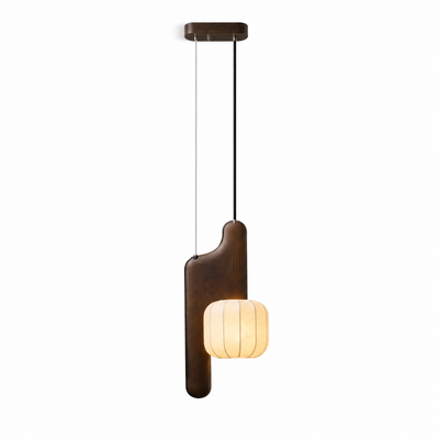 Ulverstone Fluted Paper Pendant Lamp
