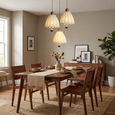 Finscombe Fabric Pendant Lamp