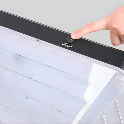 Garder Square Solar LED Aluminum Outdoor Pier Post Light