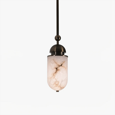 Whitcombe Alabaster Rod Pendant Lamp