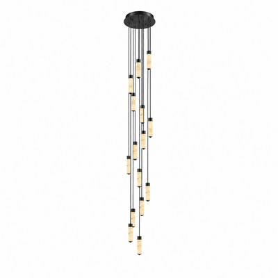 Harvenstone Alabaster Column Chandelier