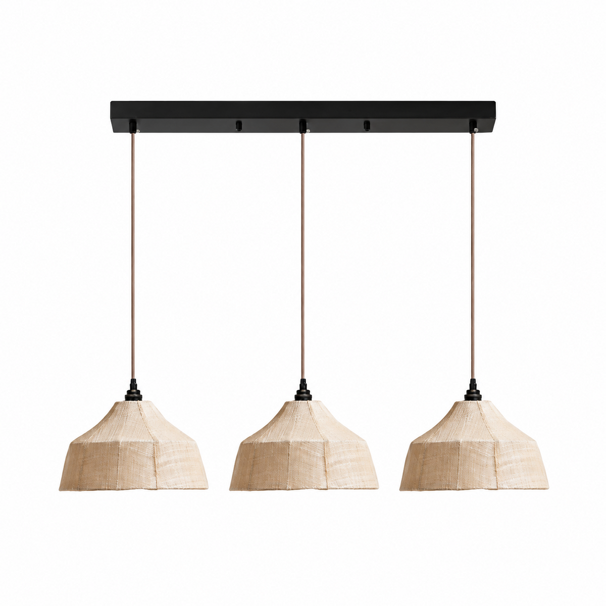 Kirkhurst Woven Fiber Pendant Lamp
