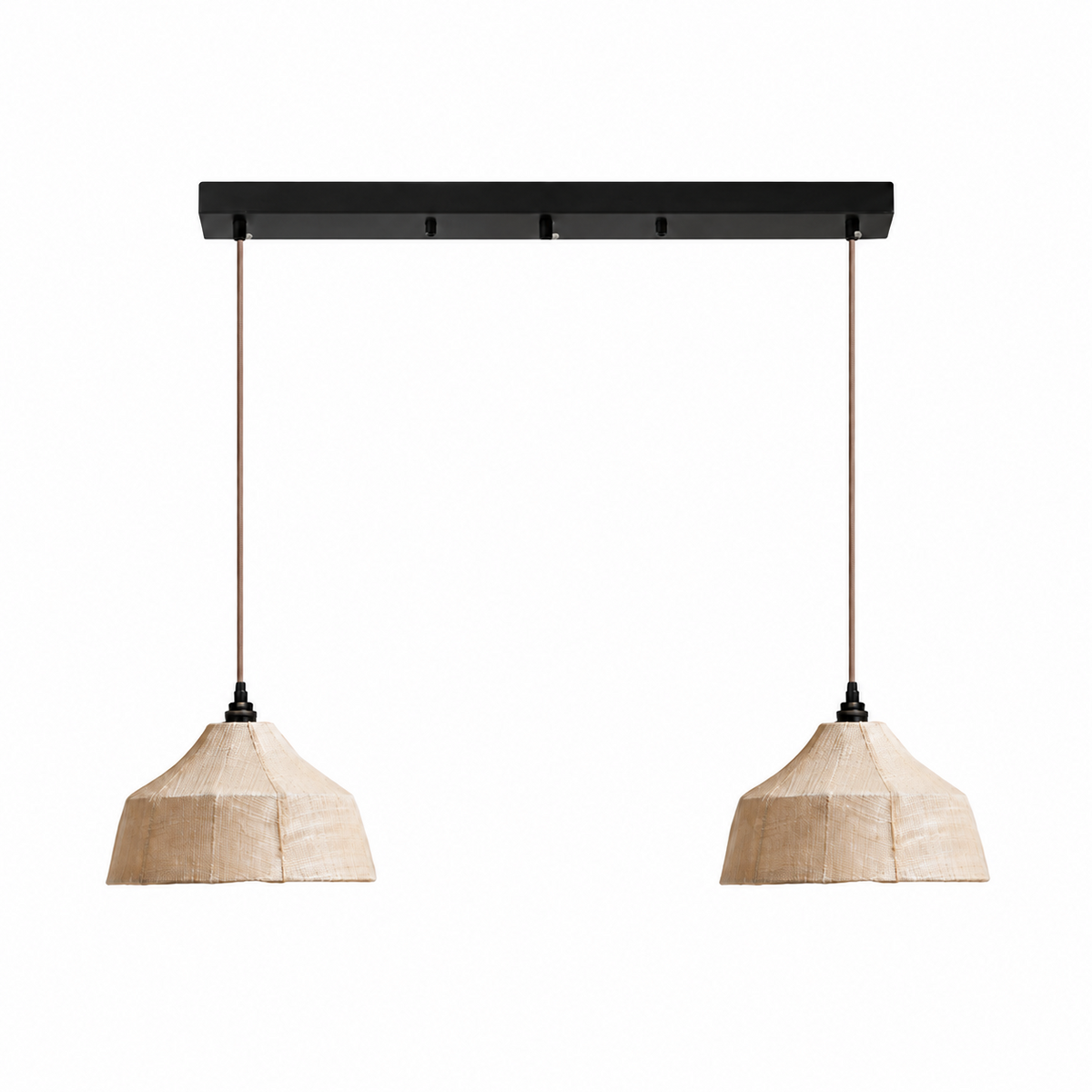 Kirkhurst Woven Fiber Pendant Lamp
