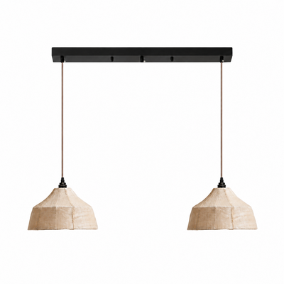 Kirkhurst Woven Fiber Pendant Lamp