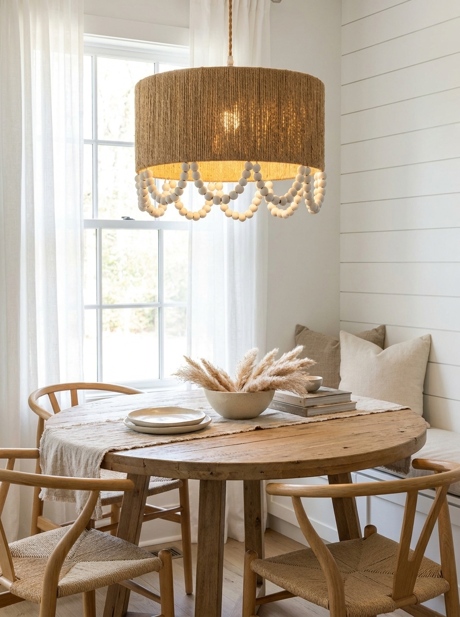 Osberhurst Hemp Rope Pendant Lamp