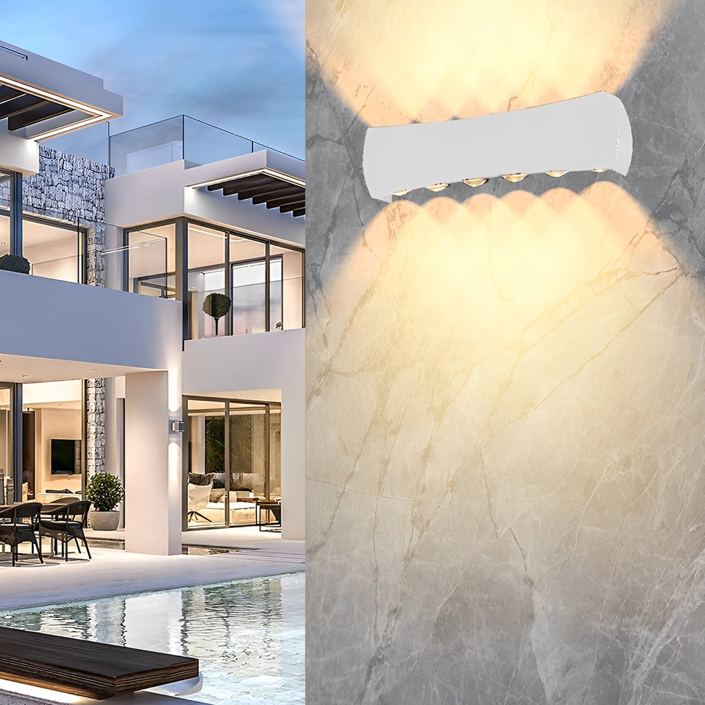 Trita Classic LED Outdoor Aluminum Wall Lights