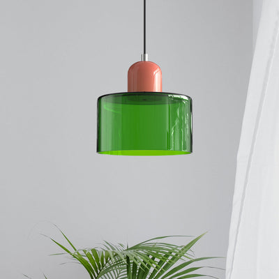 Valentina Modern Glass Kitchen Island Pendant Light - Neutral Decor