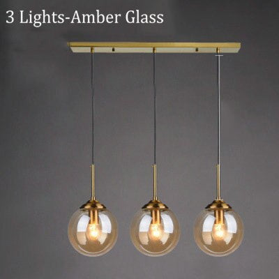 Valentina Designer Bubble Glass Pendant Light - Neutral Decor