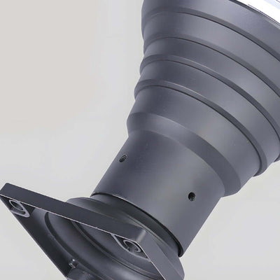Prospery Round Pier Aluminum Outdoor Post Light