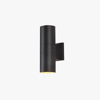 Ray Minimalist Double-headed LED Outdoor Wall Lamp Glass Garden Corridor - Neutral Decor