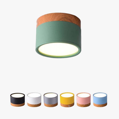 Valentina Modern Cylindrical /Acrylic Flush Mount Ceiling Light Hallway - Neutral Decor