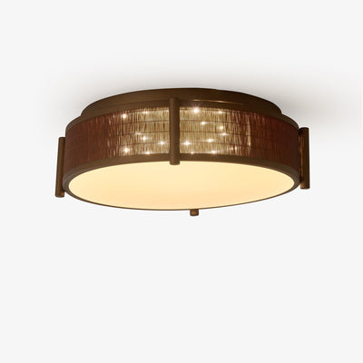 Ravoraya Bamboo Weave Ceiling Lamp