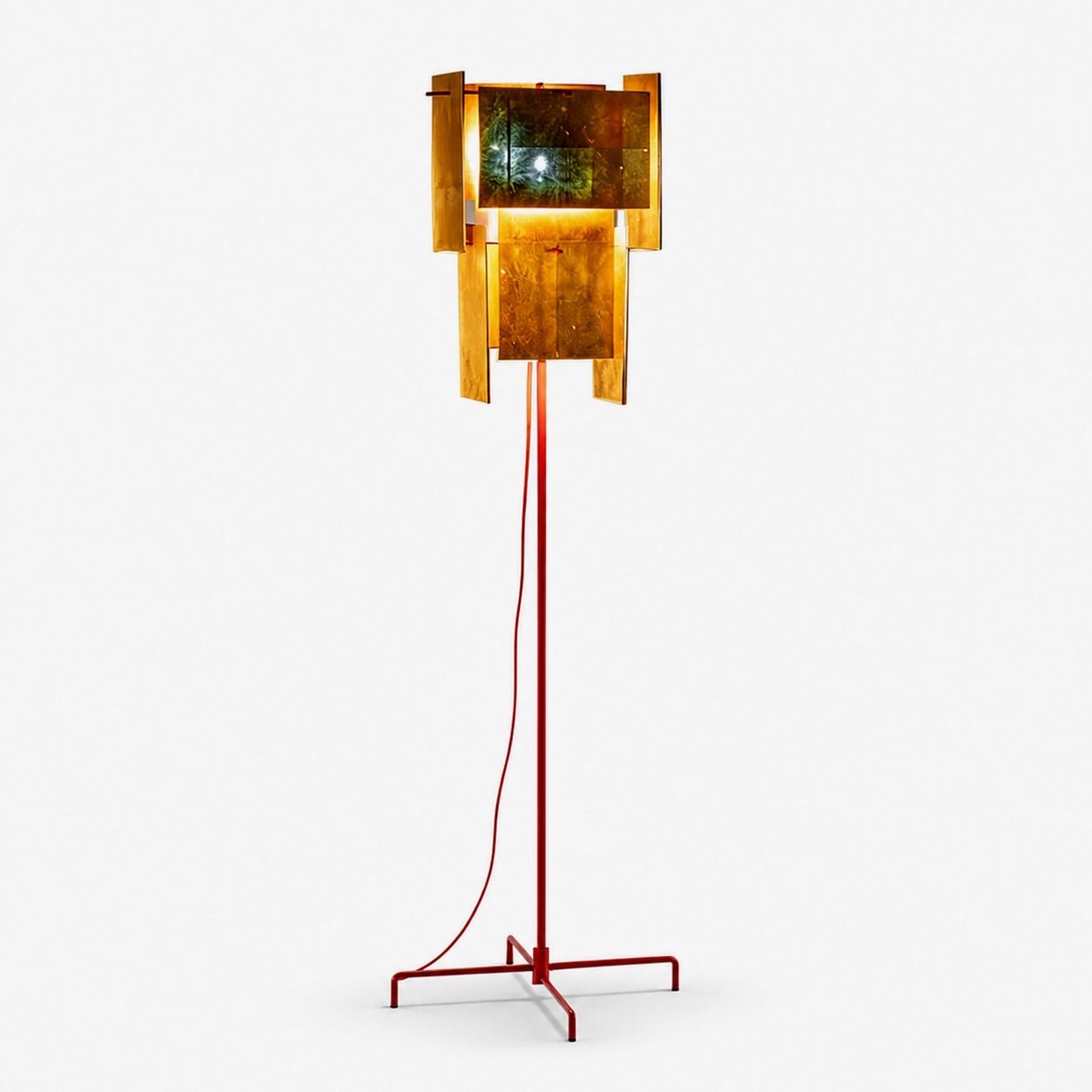Marcelline Gold Gallery Floor Lamp