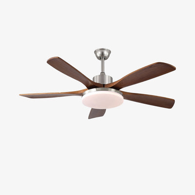 Alduira Modern Wood Ceiling Fan Light