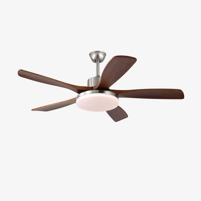 Alduira Modern Wood Ceiling Fan Light