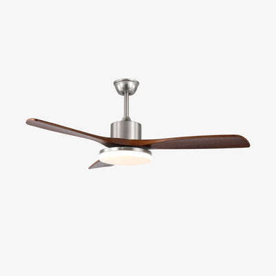Alduira Modern Wood Ceiling Fan Light