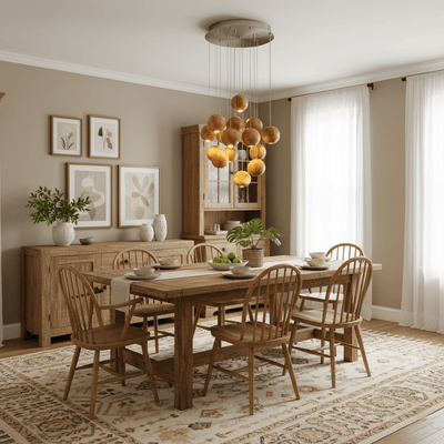Orbwood Cluster Pendant Light