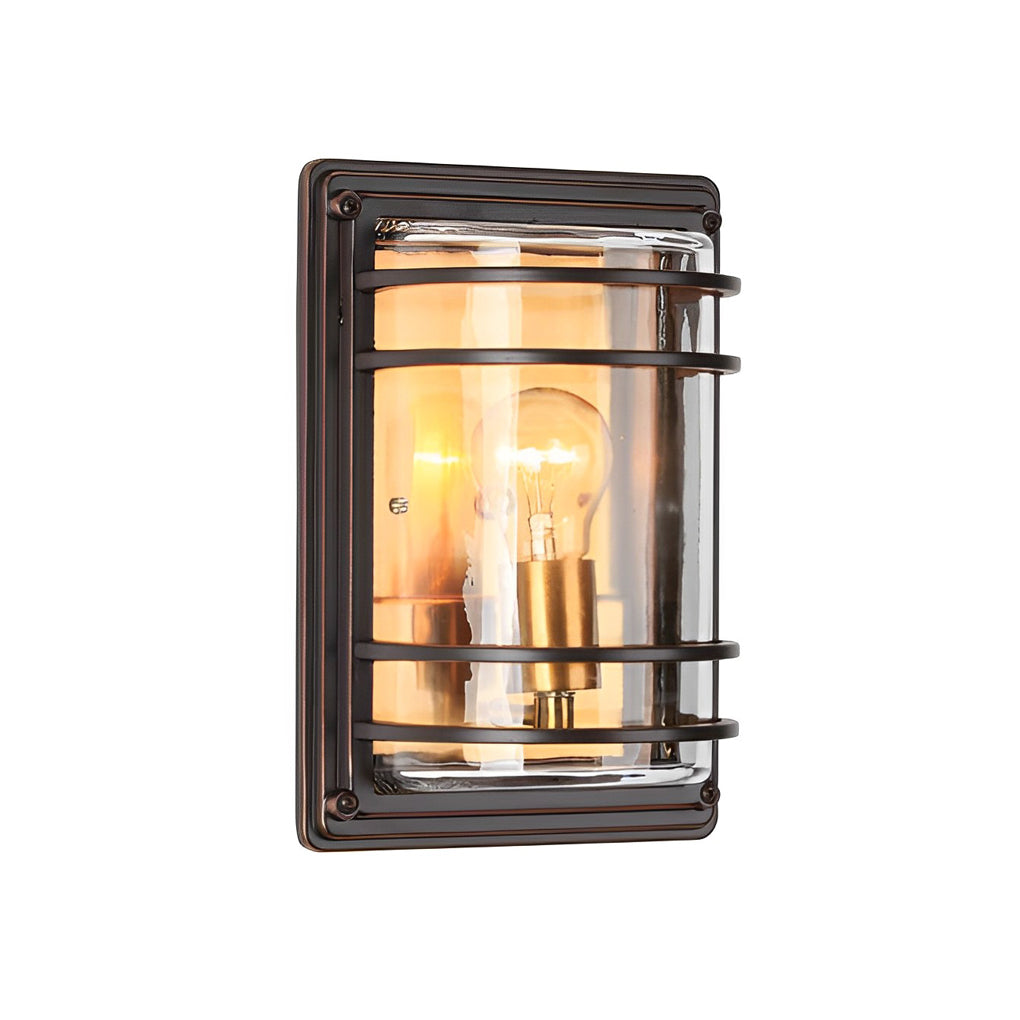 Lorelei Vintage Modern Aluminum  Outdoor Wall Light