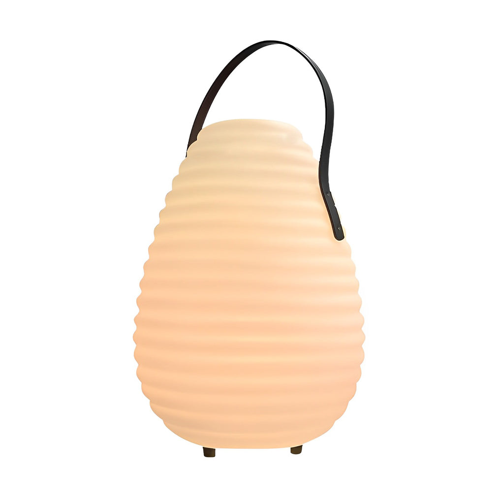 Lelie Round LED Timing USB Portable PE Outdoor Lanterns
