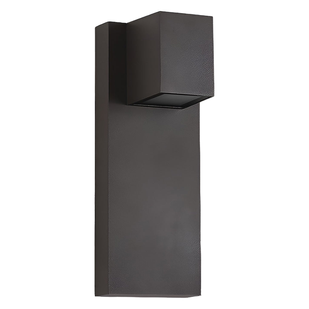 Eriny Square LED Modern Aluminum Outdoor Wall Sconce Light
