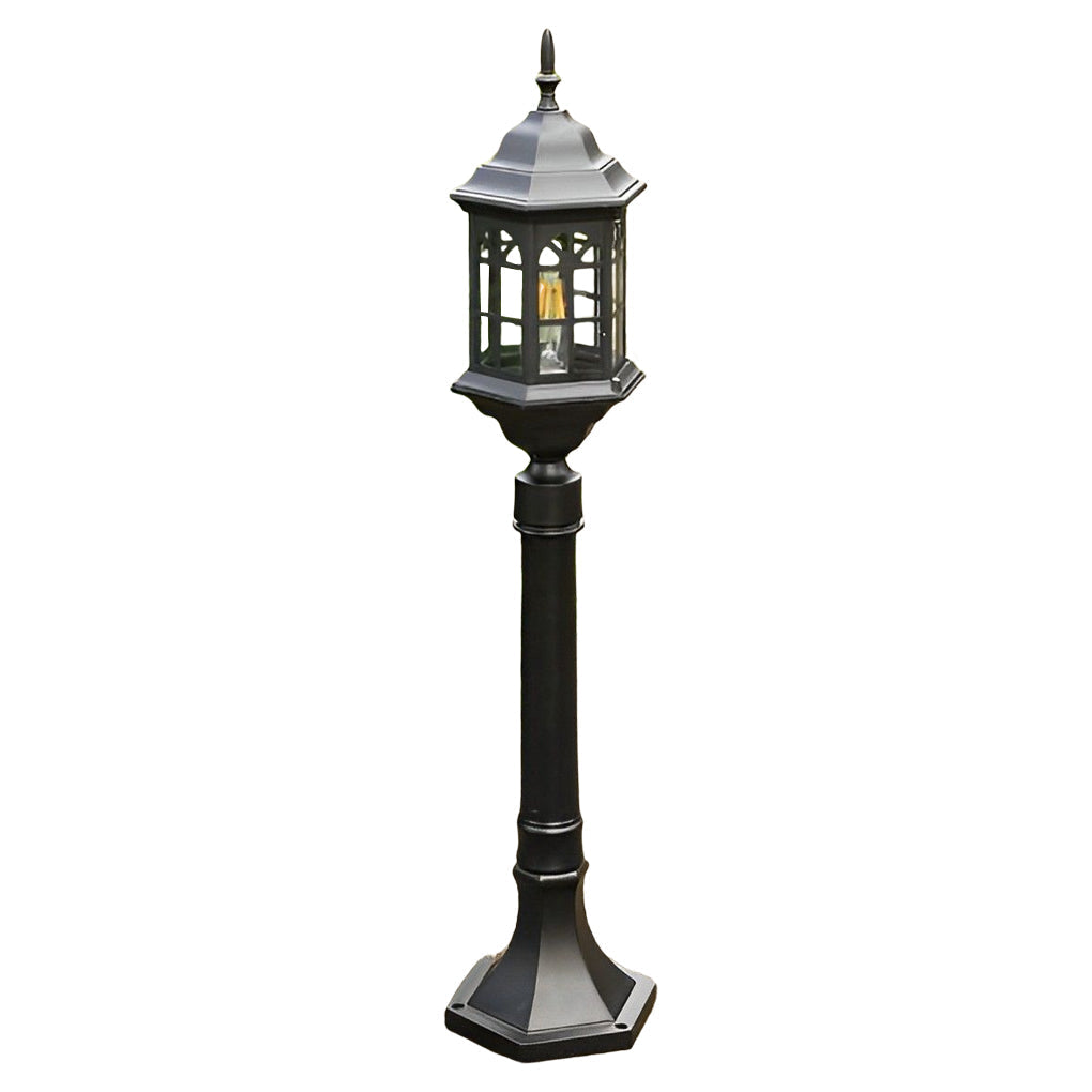 Solitary Elegant Pathway Aluminum Outdoor Post Lights