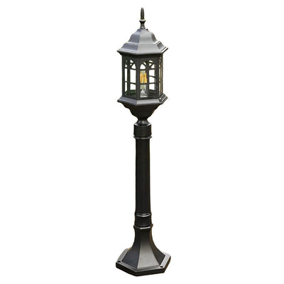 Solitary Elegant Pathway Aluminum Outdoor Post Lights