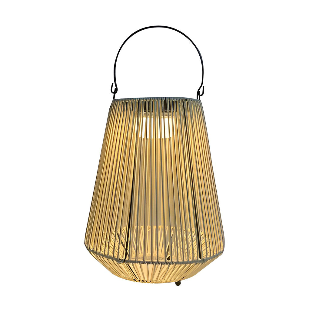 Geieve Rustic Rattan Outdoor Lantern
