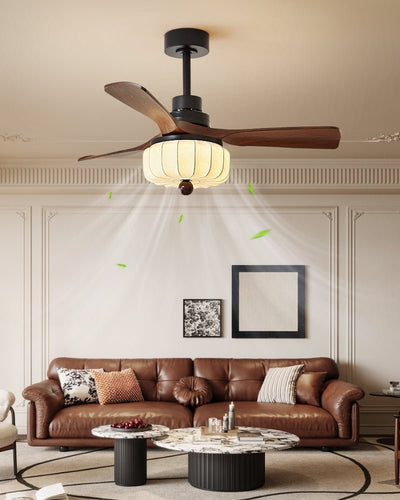 Elira Vintage Ceiling Fan Light - Neutral Decor