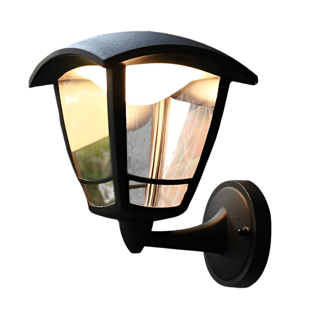 Stuart Retro Vintage Plug in Aluminum Outdoor Wall Lamp