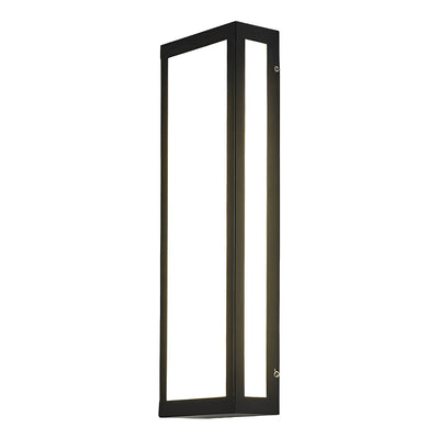 Wealy Rectangular LED Modern Iron Outdoor Exterior Light Wall Lamp