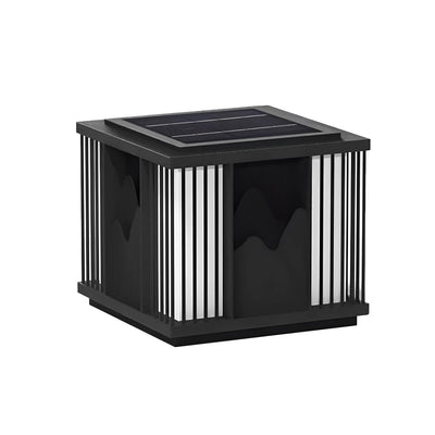 Gaiety LED Scenery Modern Steel Outdoor Post Caps Lights