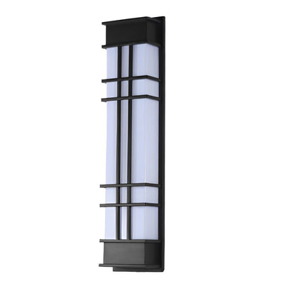 Loisa Retro Rectangular LED Traditional Outdoor Wall Lamp