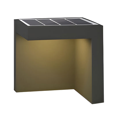 Fredy Rectangular Fixture Modern Glass Outdoor Path Light