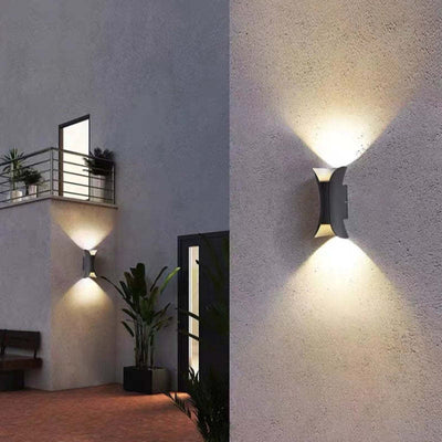 Ray Modern LED Outdoor Wall Light Garden Corridor - Neutral Decor