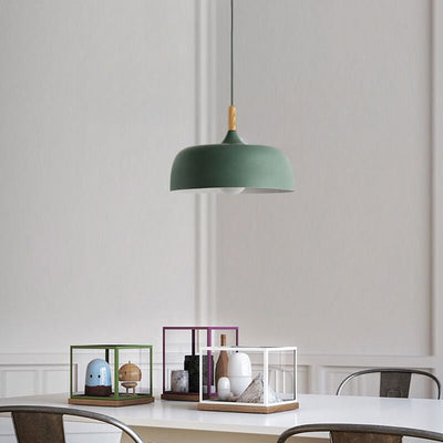 Arisha Modern Pendant Light Dome Macaron Dining Room - Neutral Decor