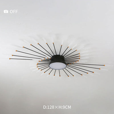 Arisha Modern Home Decoration Fireworks LED Ceiling Light - Neutral Decor