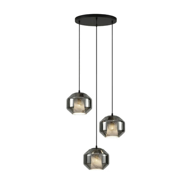 Edenborne Alabaster Glass Cylinder Pendant Light