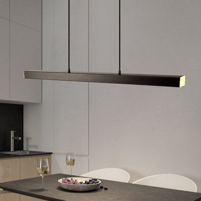 Arisha Modern Linear LED Pendant Light - Neutral Decor