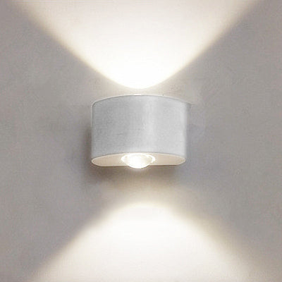 Ray Modern Rectangular Outdoor Wall Lamp Water-Wave - Neutral Decor