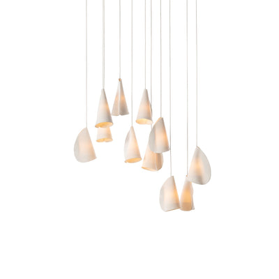 Olshaion Geometric Ceramic Pendant Light