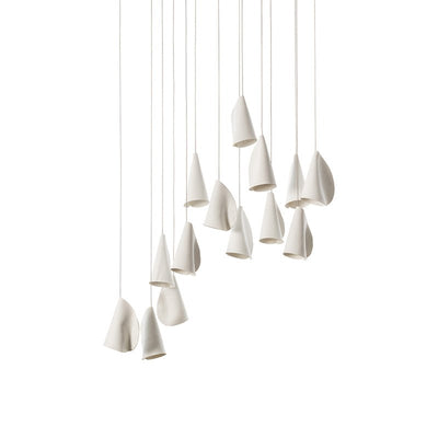 Olshaion Geometric Ceramic Pendant Light