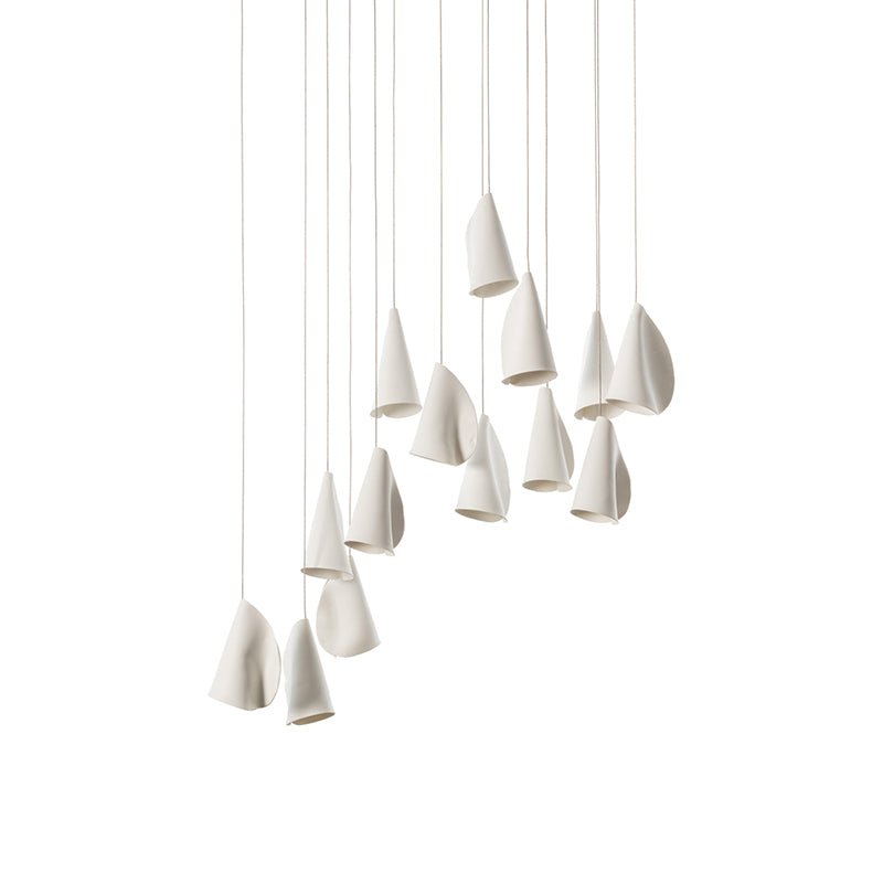 Olshaion Geometric Ceramic Pendant Light