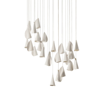 Olshaion Geometric Ceramic Pendant Light