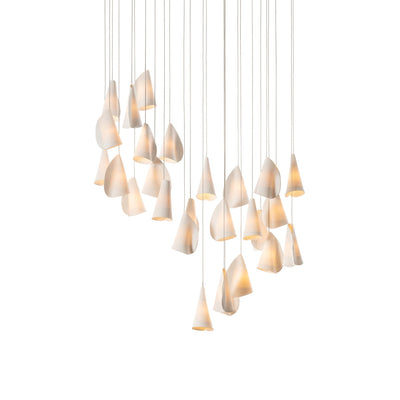Olshaion Geometric Ceramic Pendant Light