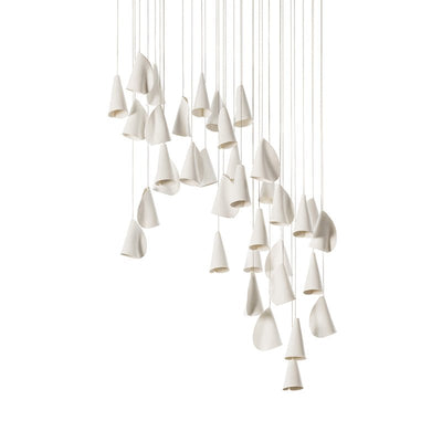 Olshaion Geometric Ceramic Pendant Light