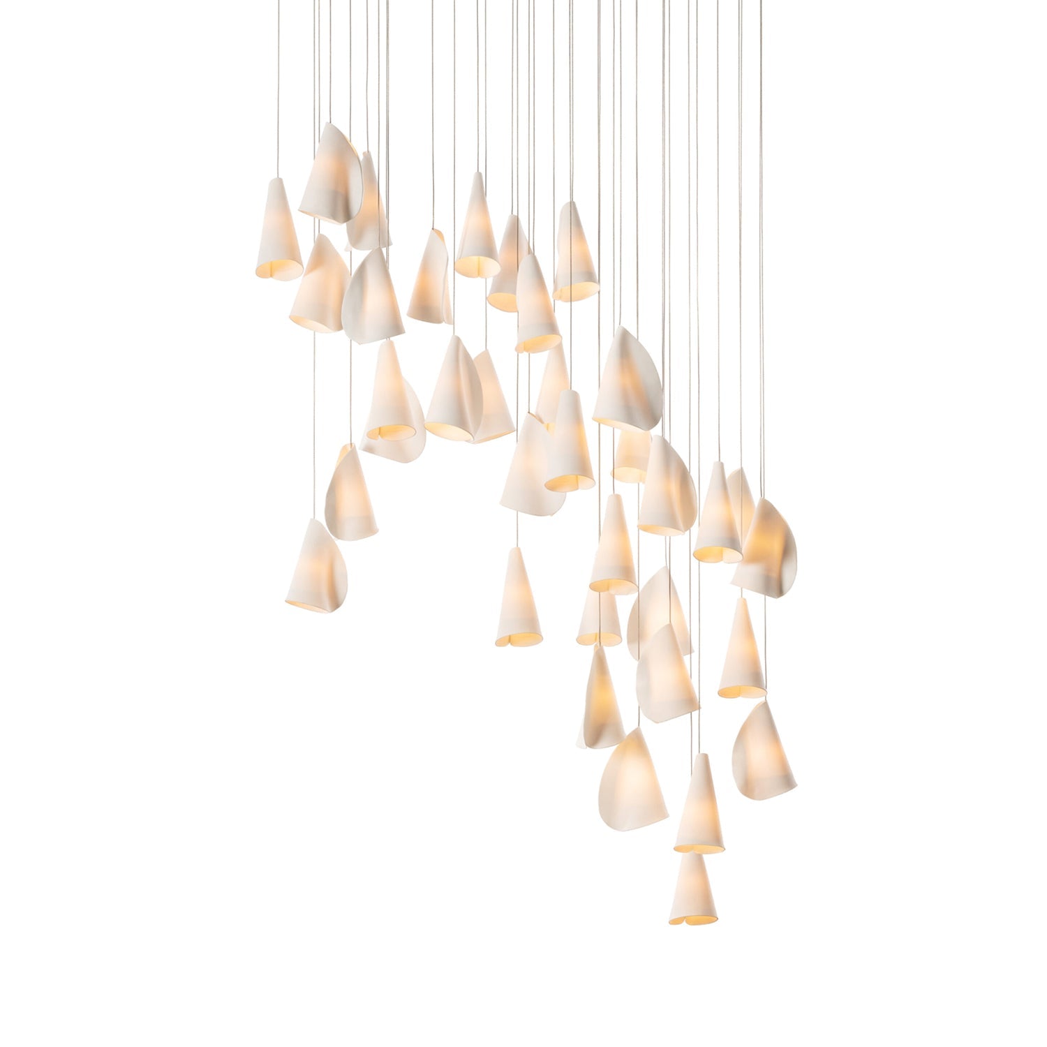 Olshaion Geometric Ceramic Pendant Light
