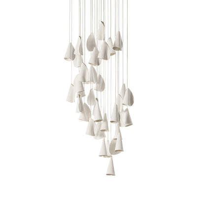 Olshaion Geometric Ceramic Pendant Light
