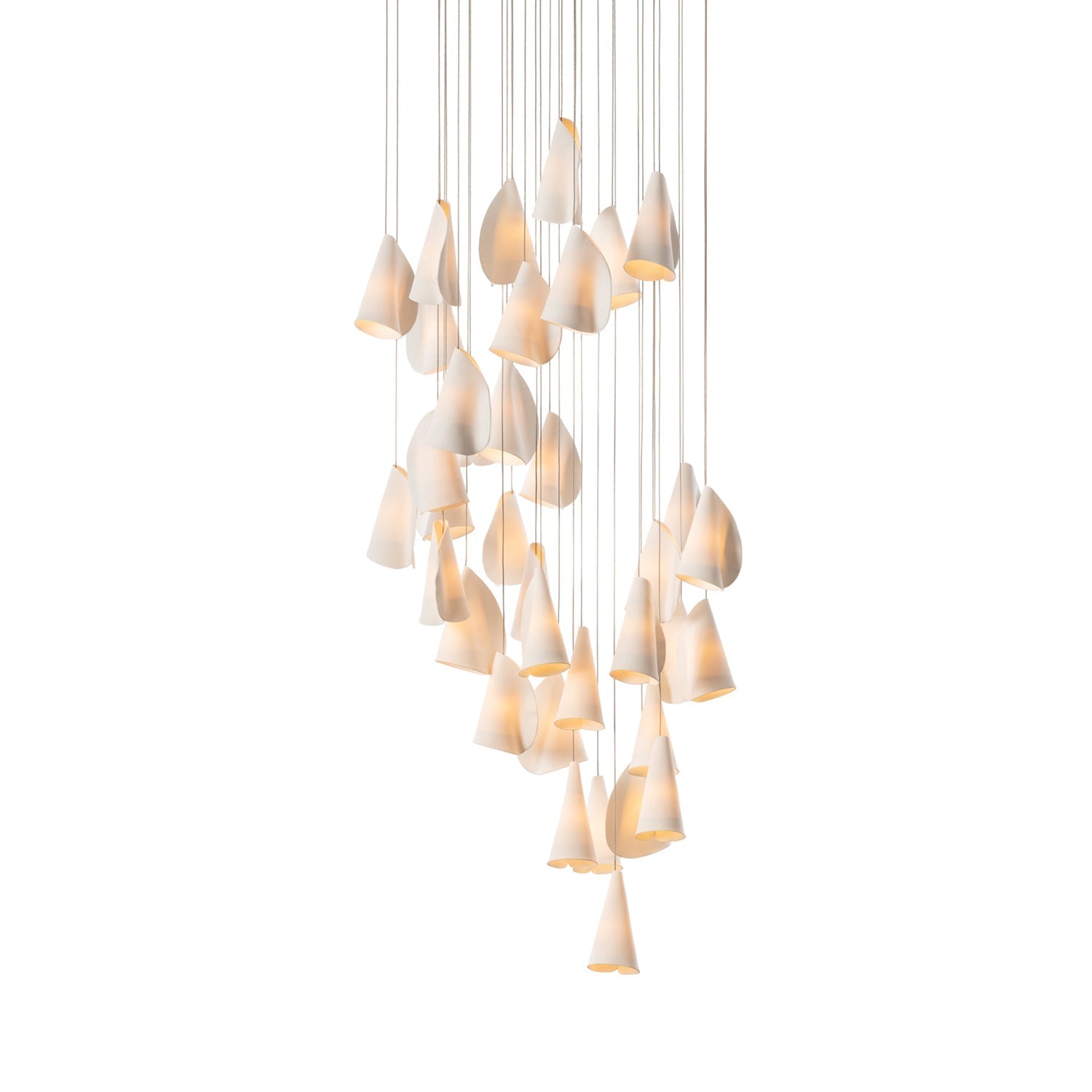 Olshaion Geometric Ceramic Pendant Light