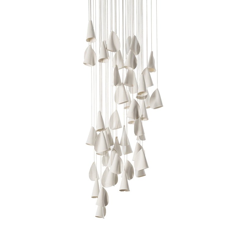 Olshaion Geometric Ceramic Pendant Light