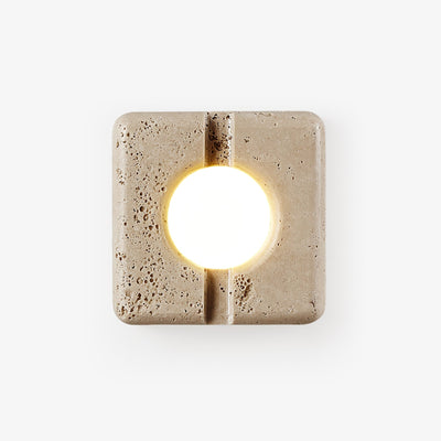 Valaora Travertine Wall Light